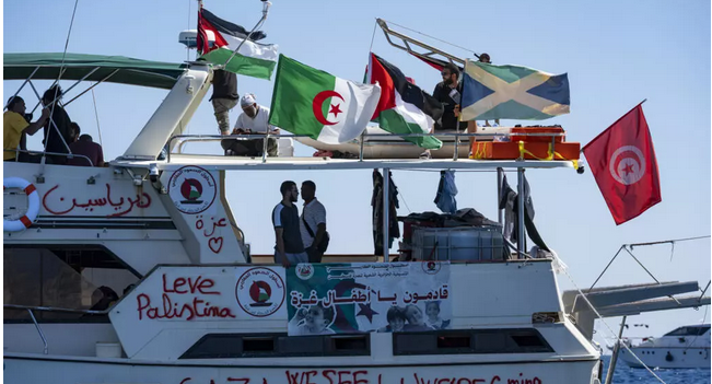 flotilla in gaza